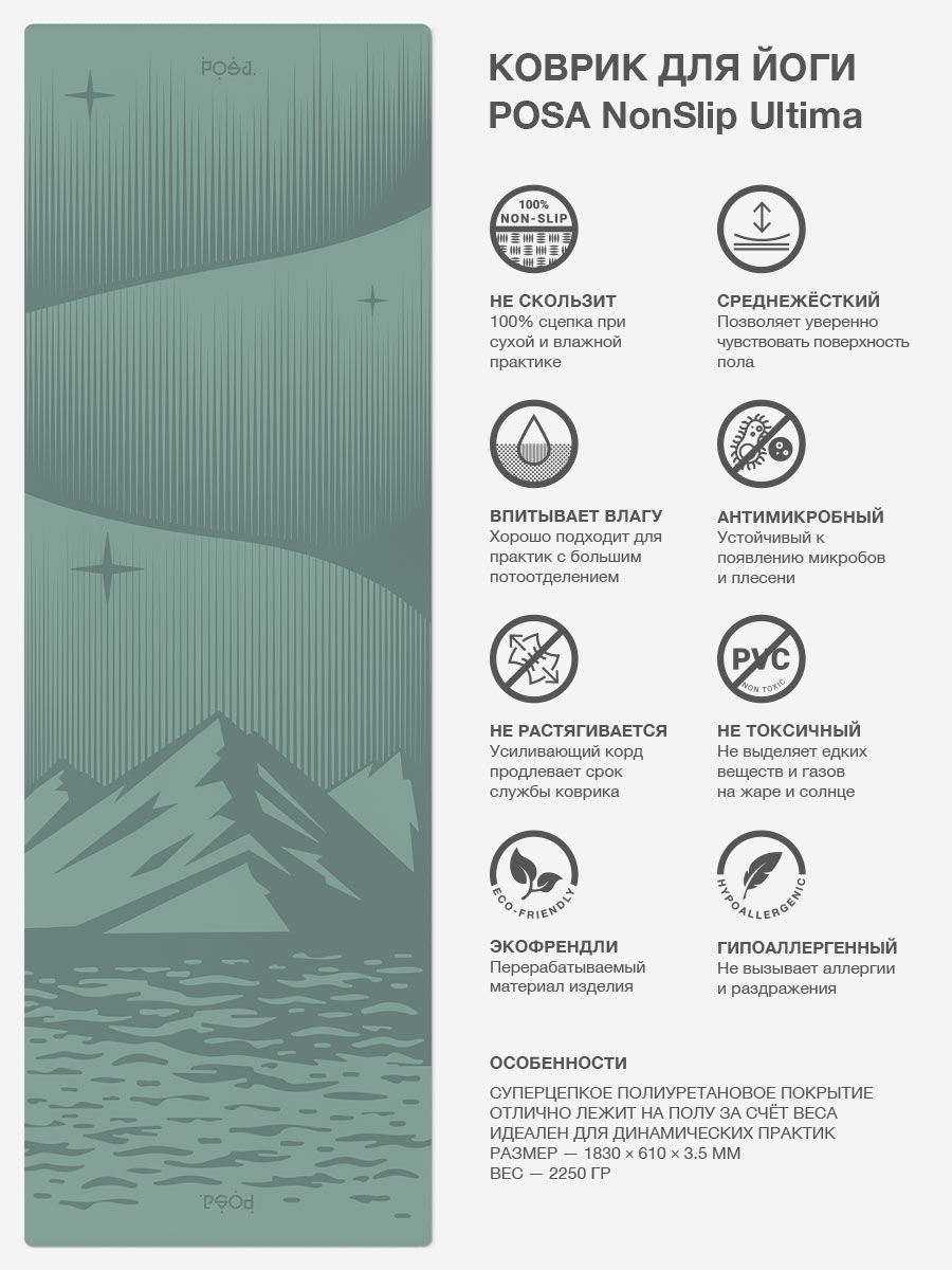 NonSlip Ultima Emerald Aurora