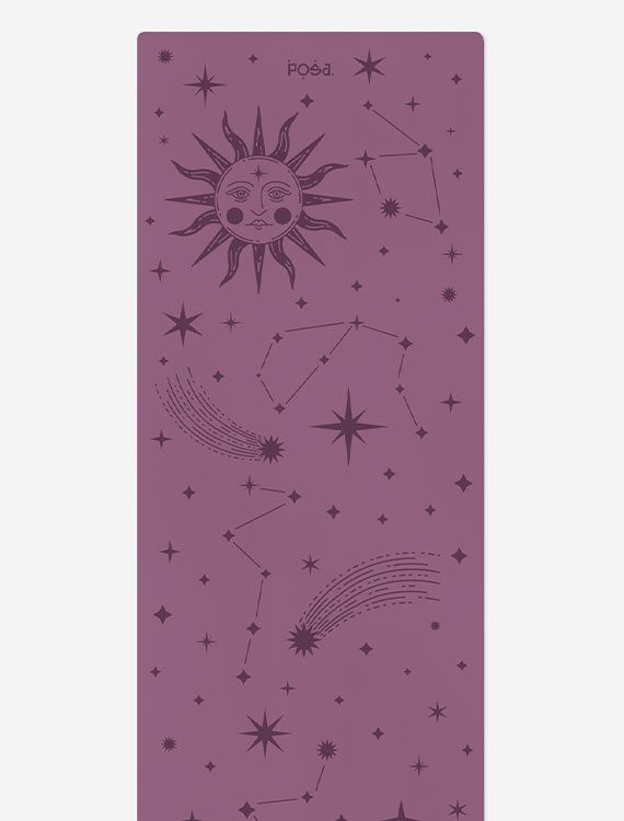 NonSlip Travel Purple Starscape