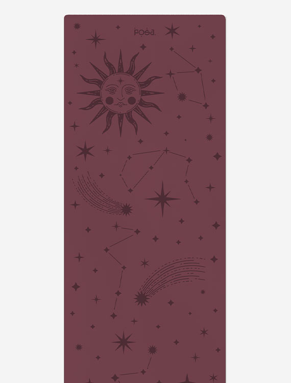 NonSlip Travel Crimson Starscape