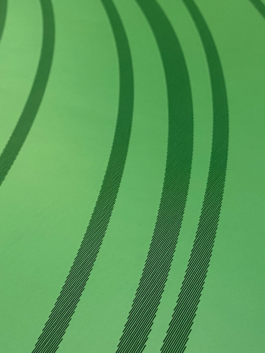 NonSlip Travel Green Ripple